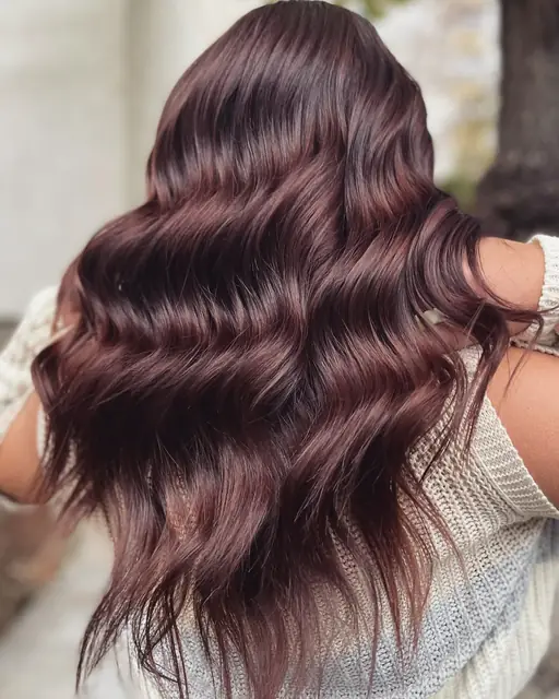 Balayage cald, caramel și ciocolată