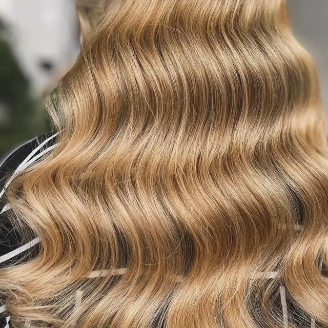 Balayage cald, caramel și ciocolată