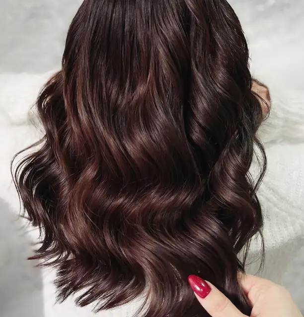 Balayage cald, caramel și ciocolată