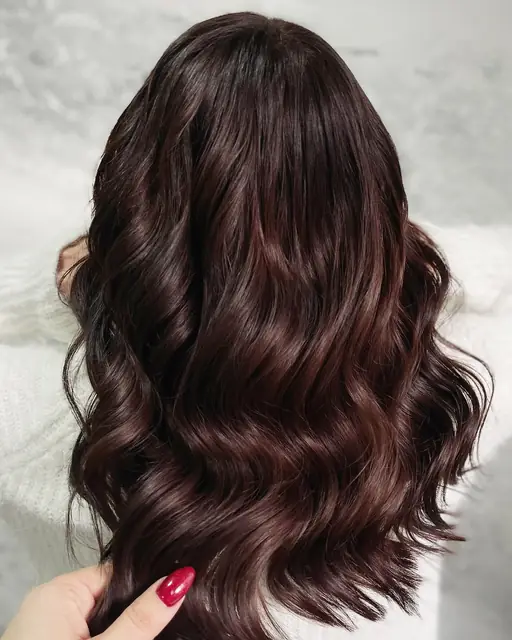 Balayage cald, caramel și ciocolată
