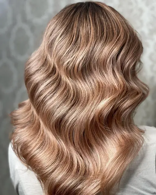 Balayage cald, caramel și ciocolată